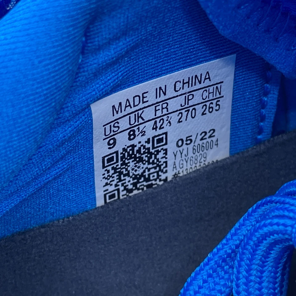 Adidas The Road Ciclismo Carretera Zapatos Para Hombre Talla 9.5 Aqua Blue Rush GY6829 Foto 4 de 4