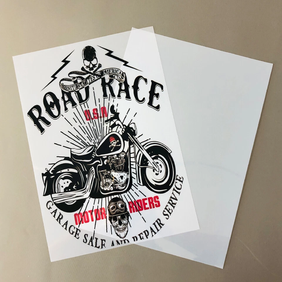 75 Sheets，13x19， Waterproof  Inkjet Milky Transparency Screen Printing Film - Image 3 of 4