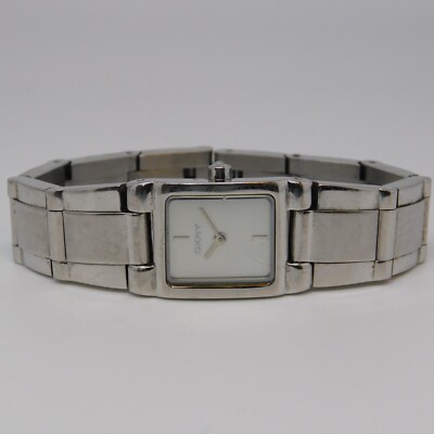 DKNY NY-3301 Solid Stainless Steel Quartz Women's Watch Sz. 5 3/4'' New Battery