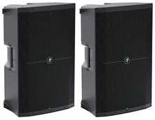 (2) Mackie Thump215 15" 1400 Watt Powered Active DJ PA Speakers Thump 215