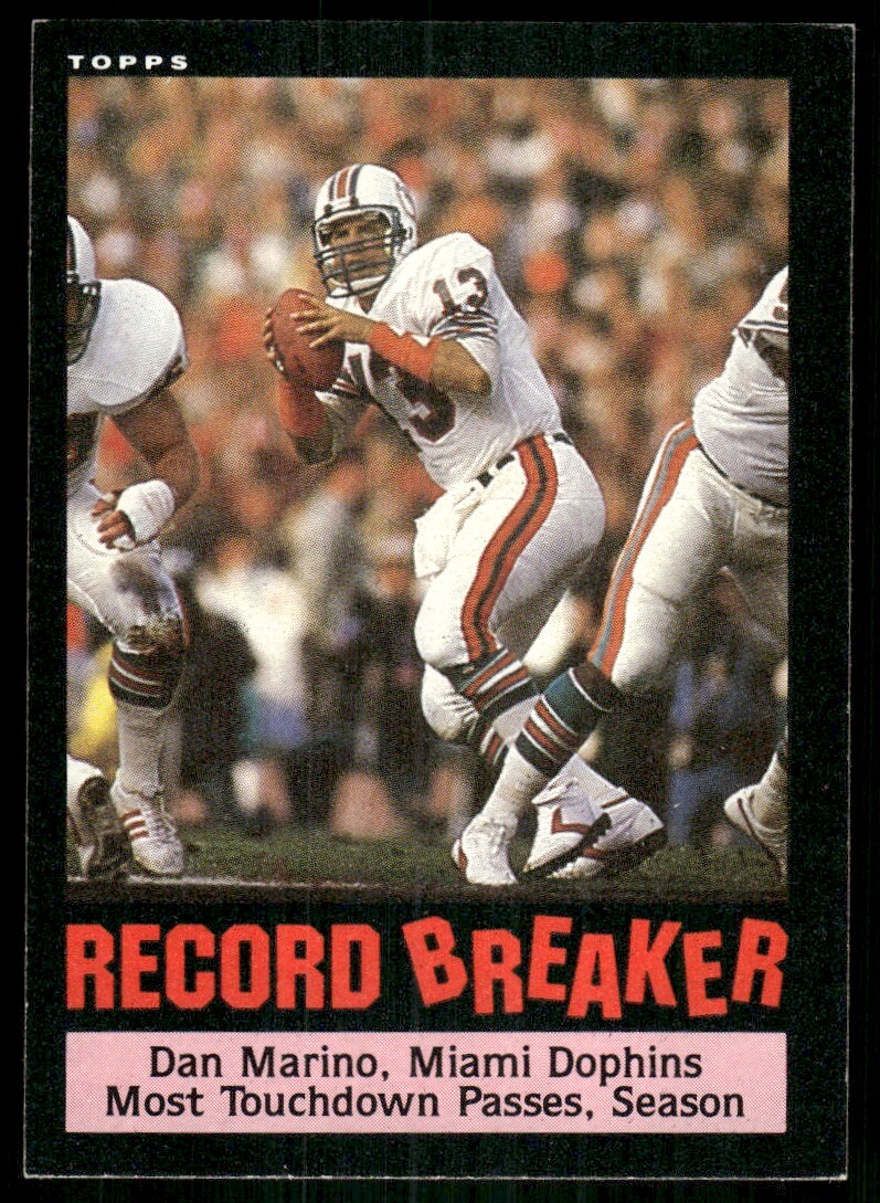 Dan Marino Miami Dolphins #4 1985 Topps Football Card