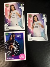 THREE (3) MaYA DOMS rookie card 2024 parkside DRAFT NIGHT INSERT