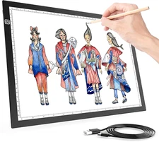 KACOLA A4 Light Pad for Diamond Painting, Light Board, Tracing Light Box by Magn