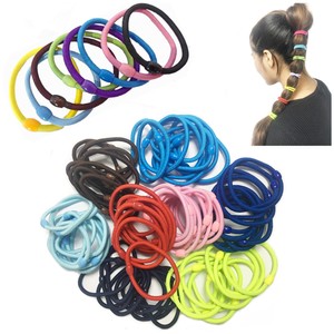 Hair Bobble Strong Elastic Band Rubber Stretchy Women Hairband Headband Ponytail Ebay