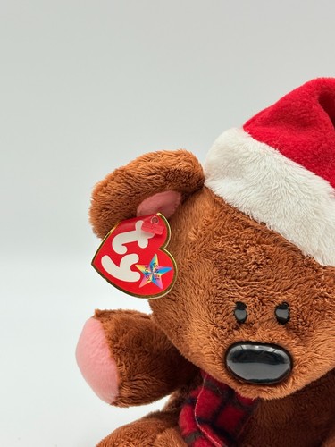 Garfield Pooky Plush Teddy Bear TY Beanie Buddies Christmas Holiday Stuffed Toy - Picture 2 of 13