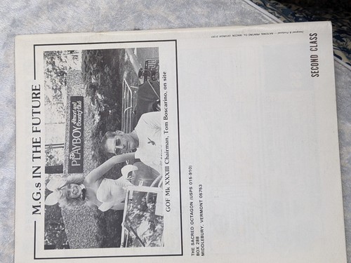 MG Car Sacred Octagon magazine 5 issues April 82 84 Dec 82 80s Ads 2 Color - Picture 11 of 24