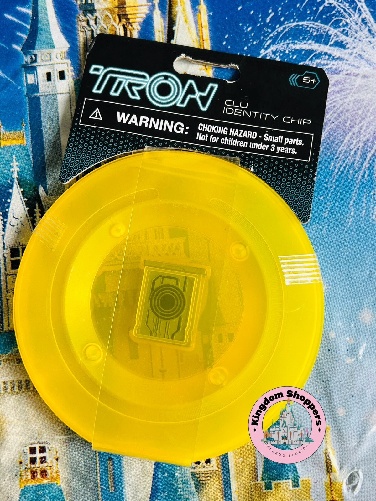 디즈니 파크 트론 아이덴티티 칩 옐로우 CLU 신규-Freehip.co.kr