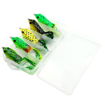Spinning Frosch Frog Gummifrosch Wobbler Hecht Zander Wels Raubfisch Kunst Köder