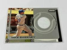 2001 Stadium Club Souvenirs #SCS5 Mike Sweeney Jersey Royals
