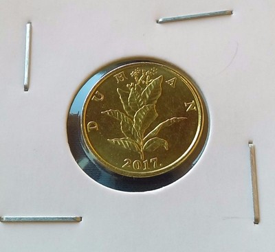 10 Lipa 2017 - Croatian coin, Brass Plated Steel, Croatian text