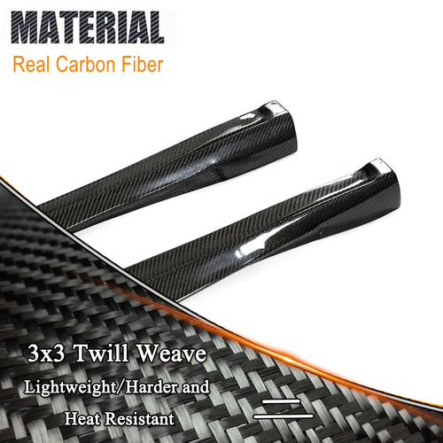 Carbon Seitenschweller Ansätze Spoiler Side Skirts Für Maserati Levante 2016-20 - Picture 3 of 9