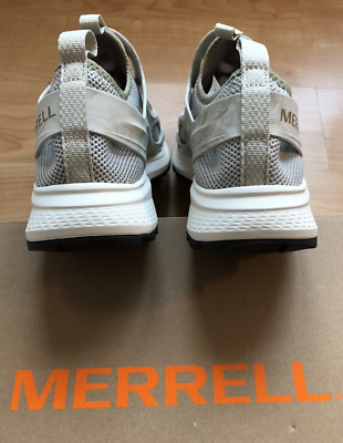 Merrell Hydro Run Oyster Ivory Slip On Outdoors Casual Shoe J067025 Sz 10.5 Merrell Hydro Runner J067025 Sneaker Mens Oyster Mesh Slip  main image 2