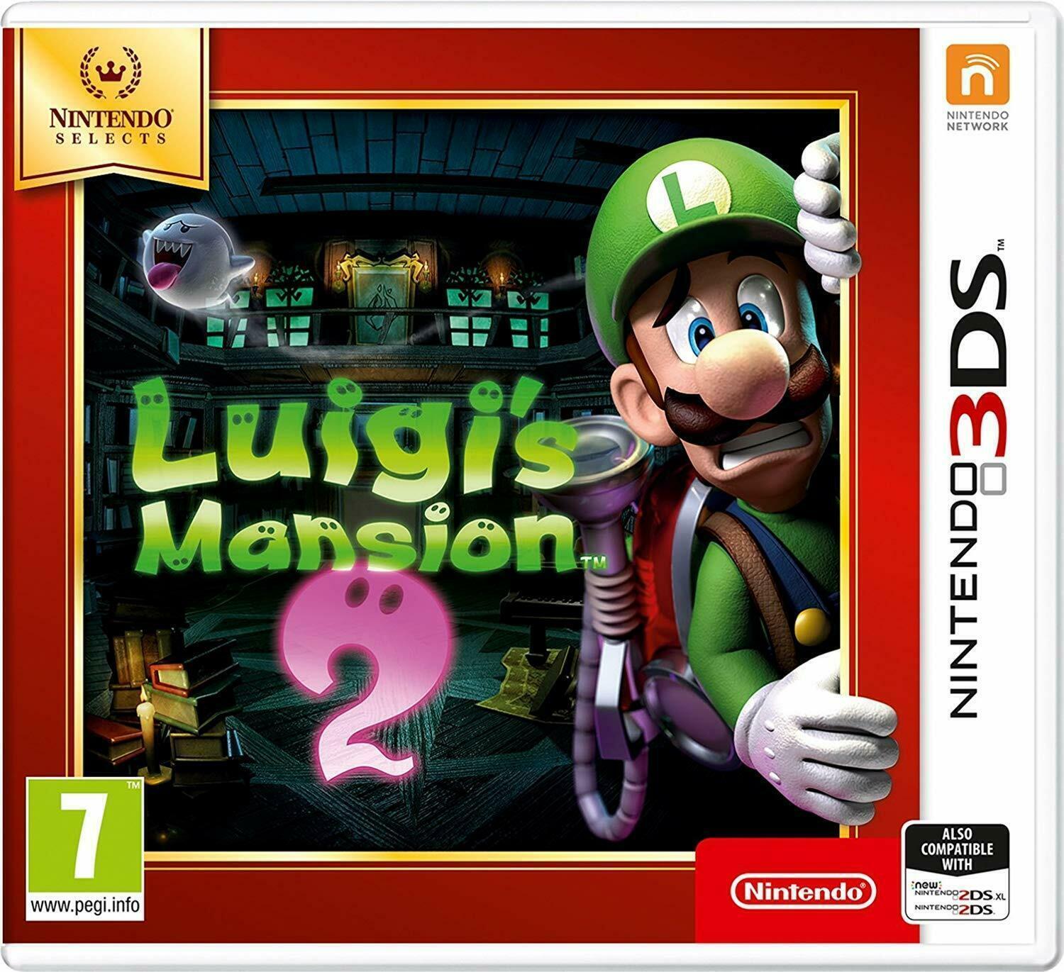 Luigi's Mansion 2 Selects, Nintendo 3DS 2DS New 45496523336