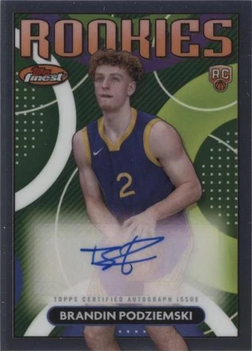 2023-24 Topps Finest - Brandin Podziemski #RFA-BP