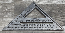 2021 SWANSON SPEED SQUARE USA - Aluminum 7" - Measuring / Framing Tool