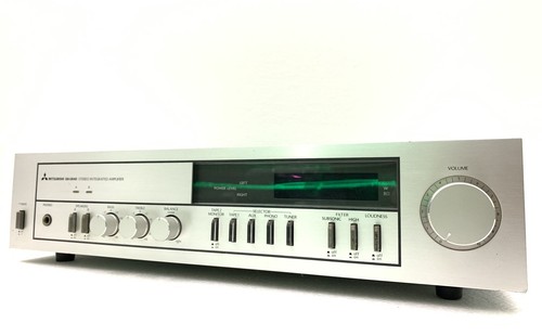 Mitsubishi DA-U640 Stereo Integrated Amplifier 100 Watts RMS Refurbished Perfect - Picture 7 of 10