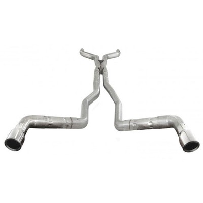 Stainless Works CA11CB 2010+ Camaro 6.2L 304 SS CNC mandrel bent 3 dual chambere