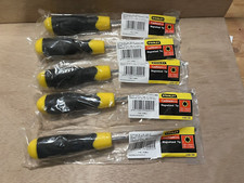 Lote de 5 empuñaduras de cojín para conductor Stanley T-20 Torx magnetizadas 065-150 ¡Se enviará en caja!