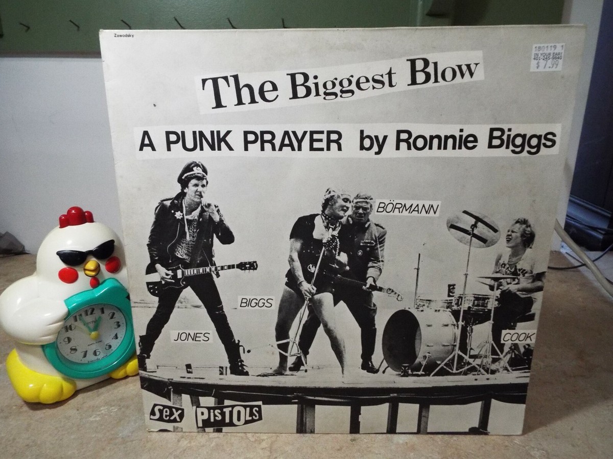 Sex Pistols The Biggest Blow A Punk Prayer by Ronnie Biggs LP