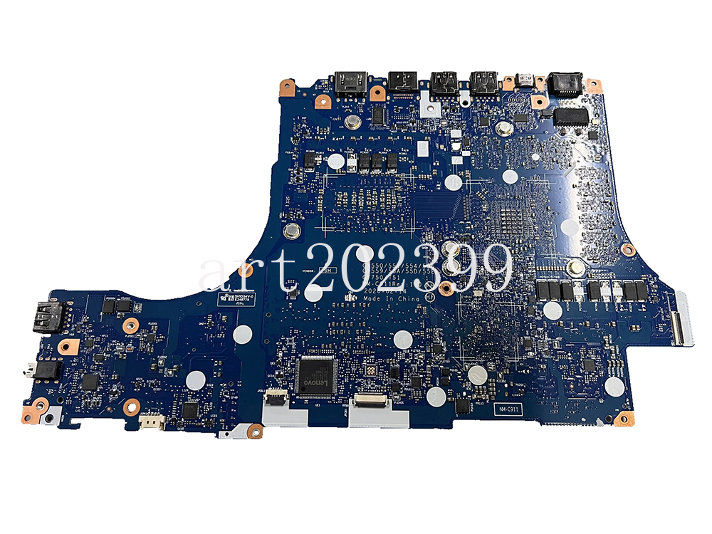 For Lenovo Legion 5-15IMH05H NM-C911 Motherboard RTX2060/1660 6G