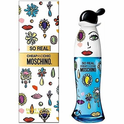 Moschino Cheap & Chic So Real 3.4 oz / 100 ml Eau de Toilette EDT Spray NIB
