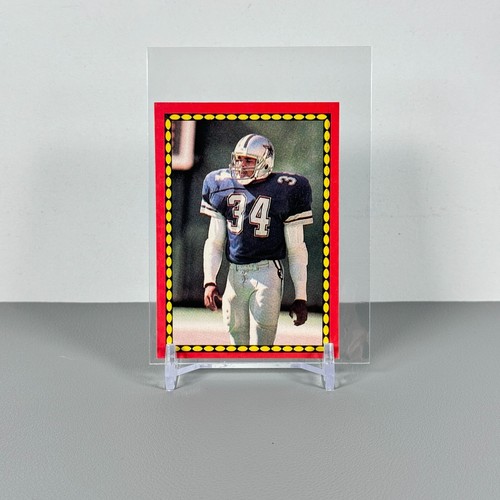 Tarjeta adhesiva 1988 Topps NFL: Cunningham/Walker | Tarjeta de doble cara #37 de 67 - Imagen 2 de 4