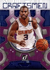 2021-22 Donruss Craftsmen Press Proof Purple #8 Chris Paul - BSK