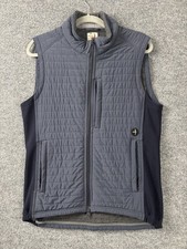 Relwen Vest Mens S Blue Navy Full Zip Fleece Lined Outdoor Casual Gorpcore