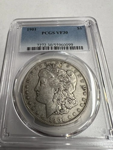 1901 Morgan Dollar. PCGS VF30