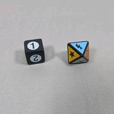 STAR TREK SCENE IT? The DVD Game REPLACEMENT PARTS ONLY, 2 DICE