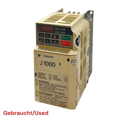 Yaskawa Frequency Converter J1000 CIMR-JCBA0003BAA 0,75kW