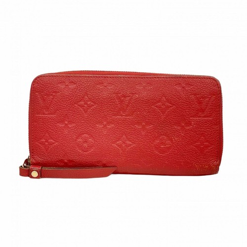Louis Vuitton Monogram Empreinte Zippy Wallet Long Wallet Orien Women Authentic