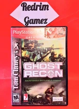 Tom Clancy's Ghost Recon COMPLETE Sony PS2 Video Games Ubisoft