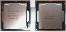 Lot of 2 Intel Core i7-7700 Quad-Core LGA1151 Processor 3.60GHz FCLGA1151 SR338