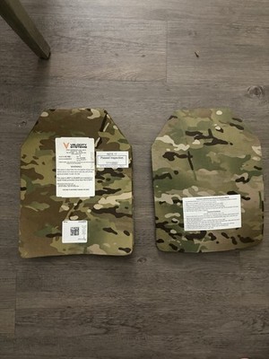 Velocity Systems 7.62x39 (API-BZ) Multi-Hit Stand-Alone Rifle Plates (Pair)