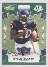 2008 Score Rookie Factory Set Green Steve Slaton #392 0a1