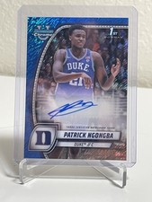 2024-25 Bowman U Chrome - Chrome Prospect Autographs Patrick Ngongba #58