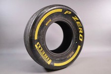 Pirelli PZero Formula 1 Tyre Front Yellow 245/660-13 Decoration, Used