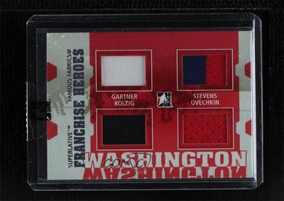 2012-13 ITG Superlative Volume 3 Silver 1/9 Alex Ovechkin Mike Gartner HOF f0e