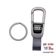 Metal Car Keychain Key Chain Key Ring for Car Accessories,Men's Black-04