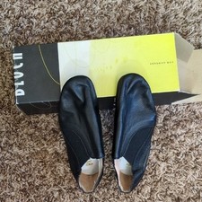 Bloch Black Dance Shoes Kids Size 10-1/2 Ballerinas Elasta Booties NWT