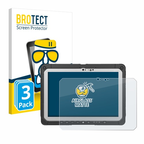 3x Anti Reflet Protection Ecran Verre pour Panasonic Toughbook CF-20 MK2 Film