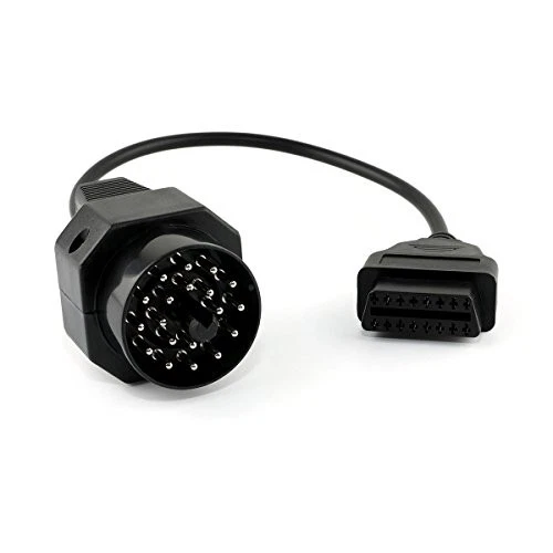  OBD2 Female to 20pin Extension Convert Adapter OBD1 to OBDII Cable -16pin to  - Image 2 of 4