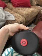 Beats by Dr. Dre Black Headphone Carrying Case with Red Logo for Beats