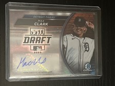 2023 Bowman Draft - Bowman Draft Night Autographs Max Clark #BDNA-MC /99 Tigers