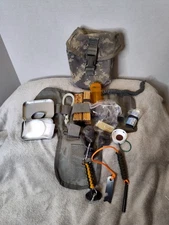 ON SALE Hand assembled & Crafted Fire Starter Kit built in IFAK Pouch w/ insert