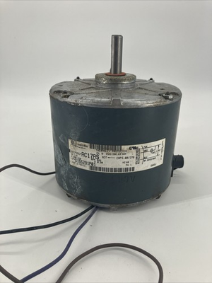 #ad GE 5KCP39CFAC17AS Condenser Motor D155291P01 1 8HP 200 230V 825 RPM used $64.95