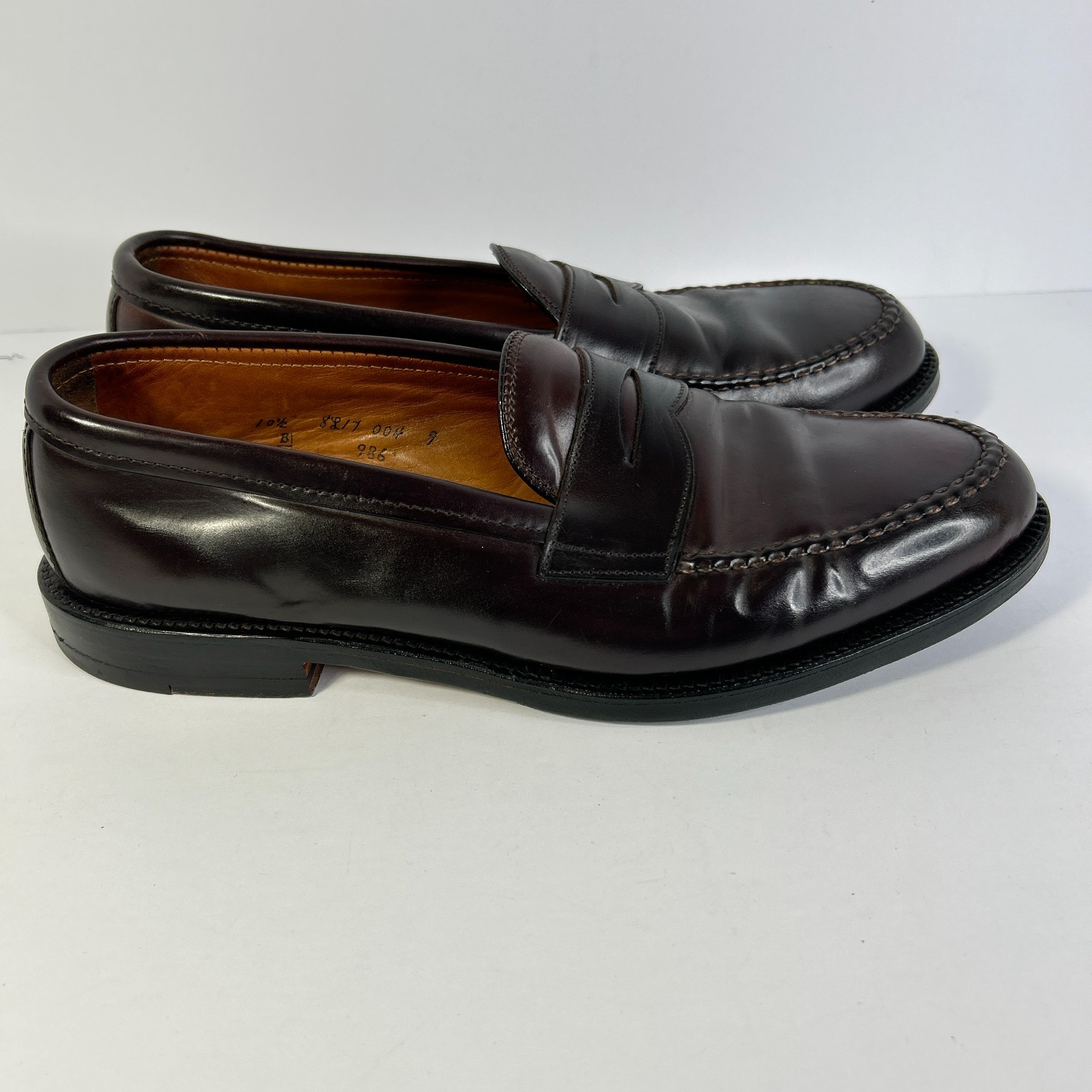 Alden 986 Color 8 Shell Cordovan LHS / Penny Loafer | Alden Model