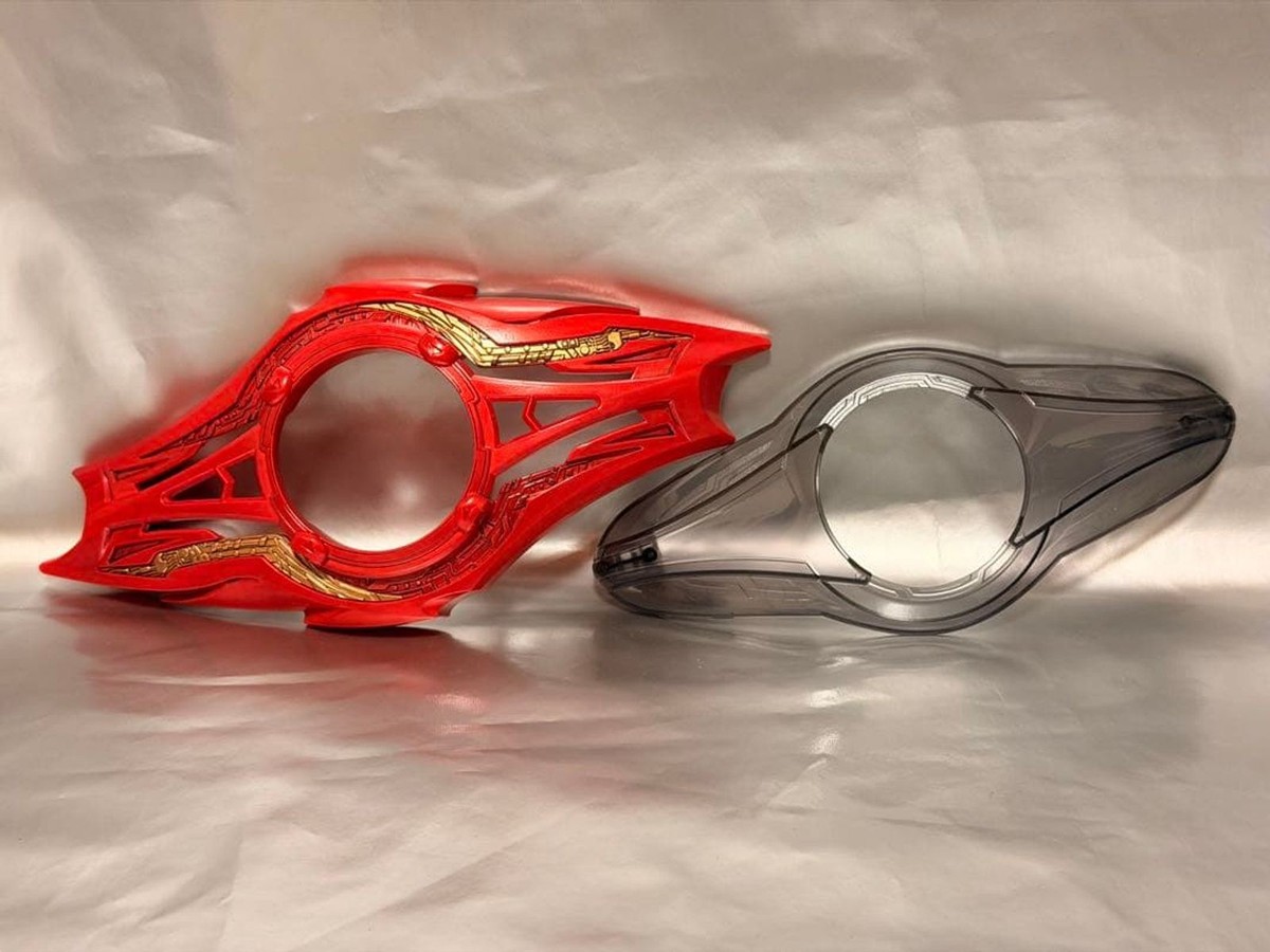 DX Zets Driver & Knight Invoker Buckle Custom Painted Kamen Rider