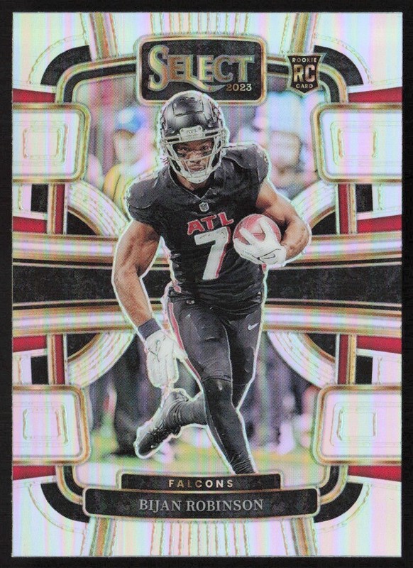 2023 Panini Select Silver Prizm Bijan Robinson Rookie #4 TS7